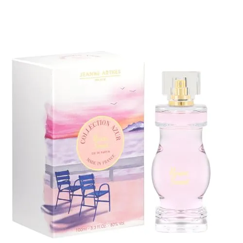 JEANNE ARTHES – French Way Of Life Eau de Parfum für Damen – Azur Collection – Riviera Sunset – Blumig & Fruchtig – Moschus & Sandelholz – Hergestellt in Grasse – Parfum Damen – 100 ml