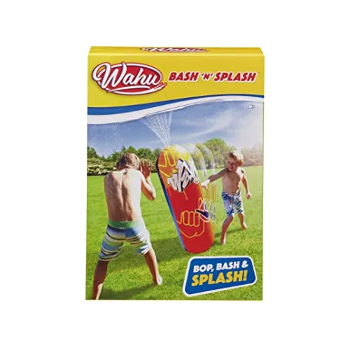 Wahu Backyard Bash & Splash, Wasserspiel für Kinder ab 6 Jahren, Wassersprinkler Kinder