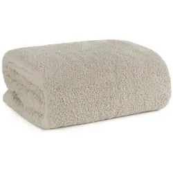 Wohndecke Flauschige Decke LORI, Design91, Sesseldecke Tagesdecke Weiche Sofadecke Überwurf Kuschelige Couchdecke beige|braun 200 cm x 220 cm