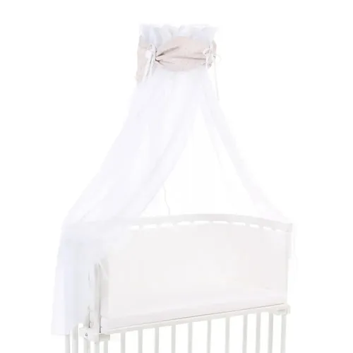 babybay Himmel Organic Cotton Royal mit Schleife in beige von babybay