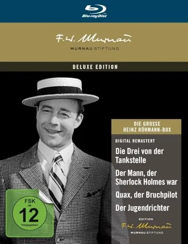 Die große Heinz Rühmann Box [Blu-ray] - Filme mit zeitlosen Klassikern, ideal für Fans von Heinz Rühmann und Filmgeschichte.