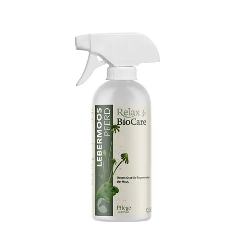 Relax Lebermoos für Pferde 500 ml Spray Lebermoosextrakt gegen Bakterien & Pilze