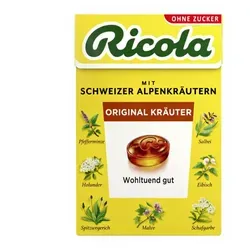 Ricola o.Z.Box Kräuter Bonbons 50 g in gelb von Ricola