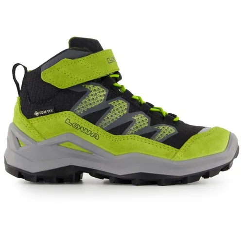 Lowa Mädchen Outdoorschuhe MADDOX PRO GTX - Wanderschuhe für Kinder, mit wasserdichter Gore-Tex-Membran für optimalen Wetterschutz und hohen Tragekomfort beim Abenteuer in der Natur.