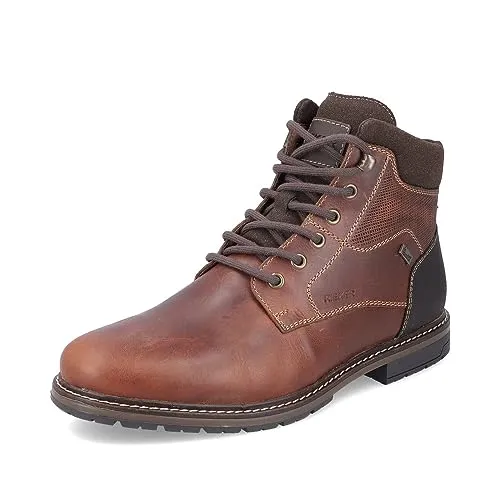 RIEKER Winterstiefelette Herren Gr. 41 - modisch und wasserabweisend - Wanderschuhe mit wasserabweisender TEX-Membran, modischem Design und wärmendem Schurwoll-Innenmaterial für optimalen Komfort bei jedem Wetter.