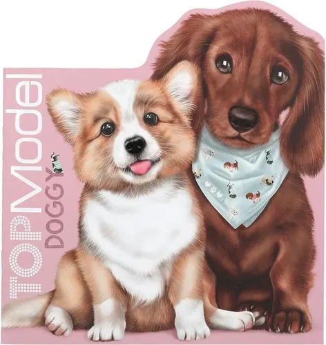 Depesche 12714 Top Model Mal- und Stickerbuch Kitty and Doggy NEUHEIT 2024 OVP<