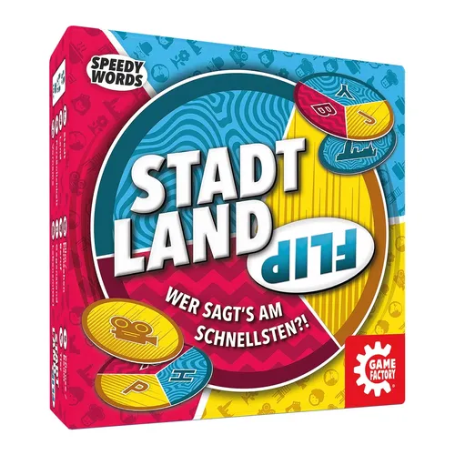 Stadt Land Flip Brettspiel
