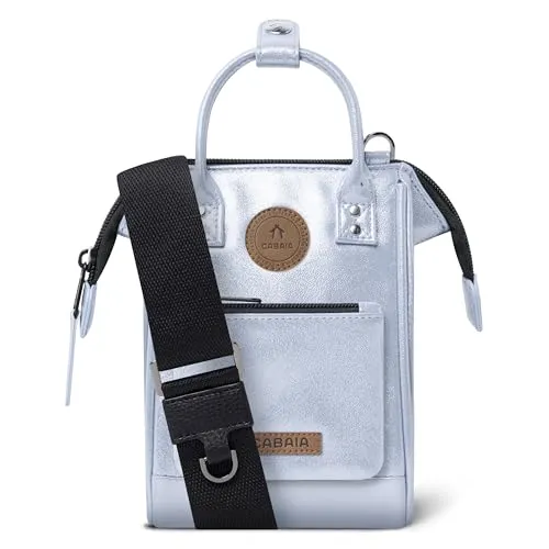 CABAIA Umhängetasche Iridescent Nano Bag Set (2-tlg) in silber von Cabaïa