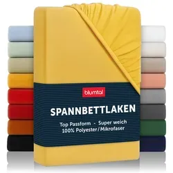 Bettlaken Gelb von Blumtal