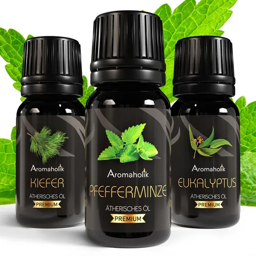 Gesundheits-Set 3er Ätherische Öle BIO 100% naturrein – Set 3×10ml,zertifizierte