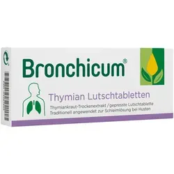 Bronchicum Thymian Lutschtabletten 20 St von Klosterfrau