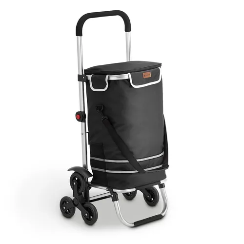 Juskys Einkaufstrolley 3in1 mit Kühlschrankfunktion