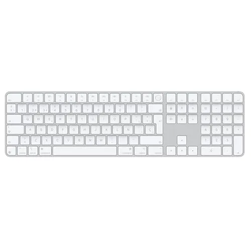 Apple Magic Keyboard mit Touch ID und Ziffernblock in weiß von Apple