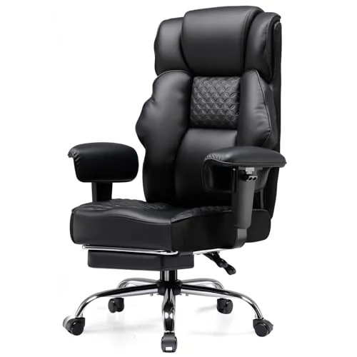 GTPLAYER Gaming Stuhl mit Taschenfeder, ergonomischer Bürostuhl für maximalen Komfort - Schwarz - Ergonomischer Gaming Stuhl mit breiter Sitzfläche und verstellbarer Rückenlehne. Integrierte Taschenfederung und hochwertige Materialien sorgen für ein angenehmes Sitzgefühl. Ideal für Homeoffice und Gaming-Setups.