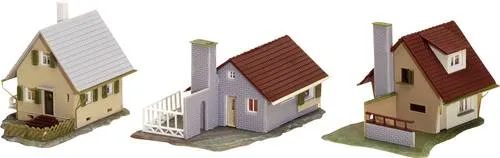 Faller 232221 N Einfamilien-Häuschen, 3er von Faller