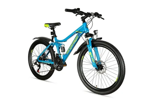Bergsteiger Kinderfahrrad Broome 26 Zoll in blau von Bergsteiger