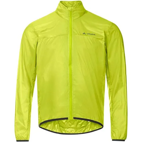 Vaude Matera Air Jacket - Winddichte Fahrradjacke in Grün - Winddichte Fahrradjacke in Größe M, ideal für Gravelbike und Rennrad. Mit DWR-Imprägnierung für optimalen Wetterschutz.