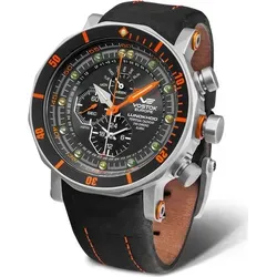 Vostok Europe Herrenuhr Chronograph Lunokhod 2 YM86-620A506-OR