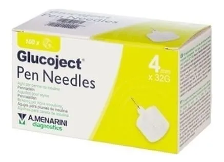 Menarini Glucoject® Pen-Nadeln 32G 4 mm,100 Stück