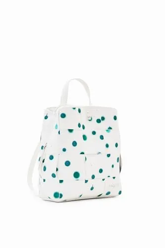Desigual New Splatter Sumy Backpack White in weiß von Desigual