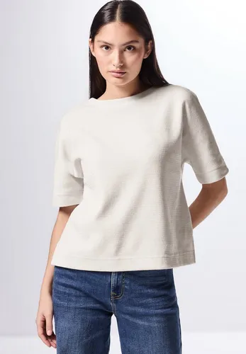 STREET ONE STUDIO T-Shirt mit Streifen-Struktur