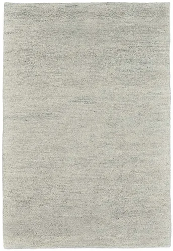 THEKO Wollteppich Hadj Uni, rechteckig, Höhe: 25 mm, echter Berber Teppich, reine Wolle, meliert, handgeknüpft