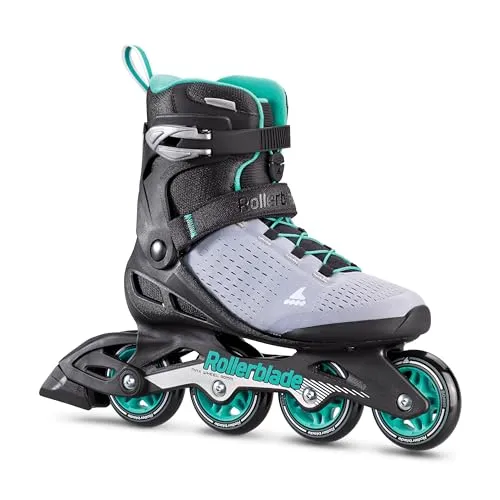 Rollerblade Damen Zetrablade Elite Inlineskate, Black/Powder Blue, 260