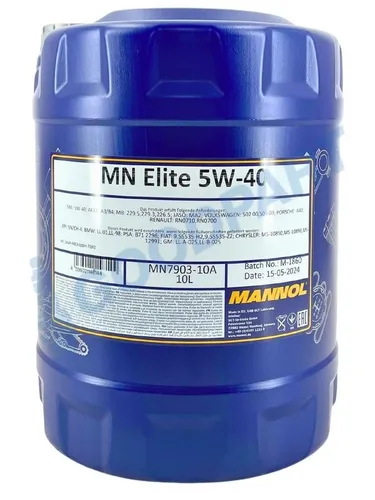 MANNOL RACING+ESTER MN7903-10 Motoröl in braun von MANNOL