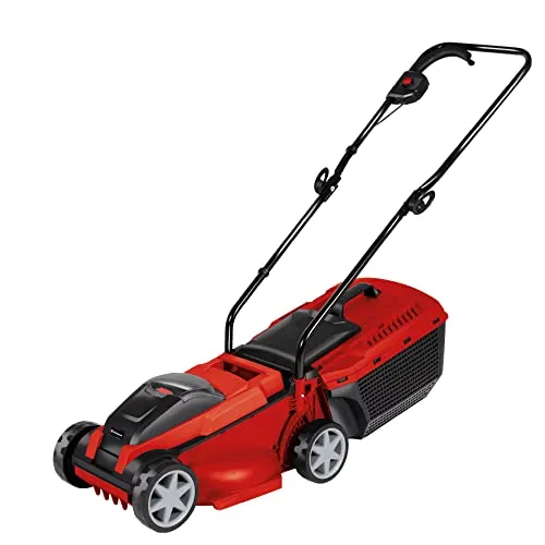 Einhell Akku-Rasenmäher GC-RM 18 Li-Solo – Flexibel und leistungsstark - Sichelmäher mit 32 cm Schnittbreite und 3-stufiger Schnitthöhenverstellung, ideal für kleine Gärten, kabellos und leicht zu handhaben.