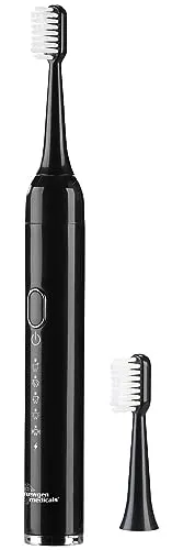 Reise-USB-Akku-Schallzahnbürste - Elektrische Zahnbürste mit 25.000 Hz und 5 Reinigungsmodi, ideal für unterwegs und wasserdicht nach IPX7.