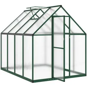 vidaXL Gewächshaus mit Fundamentrahmen von vidaXL