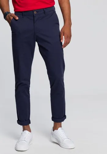 JACK & JONES Herren Jjimarco Jjdave Akm Navy Blazer Hose - Wanderhosen mit Slim Fit und knöchellanger Länge, ideal für aktive Outdoor-Abenteuer und modischen Komfort.