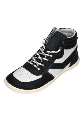 KOEL Barefoot Teenager Sneakers DANISH NAPPA 121 blue, Größe:41 EU - Sneaker für Jungen, aus hochwertigem Nappa-Leder für optimale Flexibilität und Komfort beim Laufen.