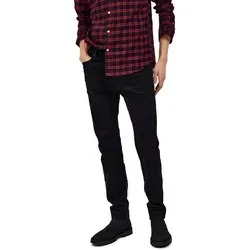 SELECTED HOMME SLHSLIM-Leon 24001 ST Jeans - Slim Fit Jeanshose für Herren aus schwarzem Denim, hergestellt mit Bio-Baumwolle für umweltfreundlichen Komfort und Langlebigkeit.