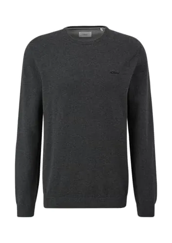 s.Oliver Herren Pullover 2143173, grau, 3XL von s.Oliver