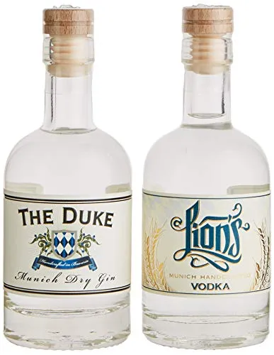 The Duke Gin & LION's Vodka Miniatur-Set (2 x 0.1 l)
