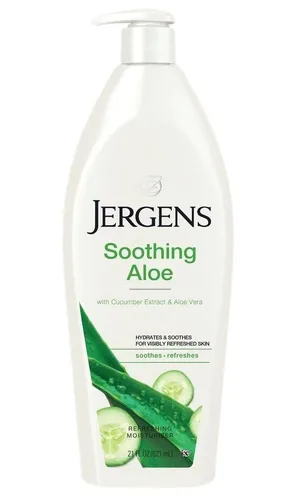 Jergens Soothing Aloe Refreshing Moisturizer Lotion 621ml