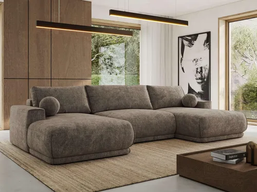 MKS MEBLE Ecksofa XXL RINA U-Form mit Schlaffunktion von MKS Meble