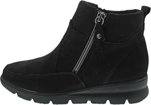 Waldläufer H-Bruni Damen Stiefelette Schwarz, Größe 5.5 von Waldläufer