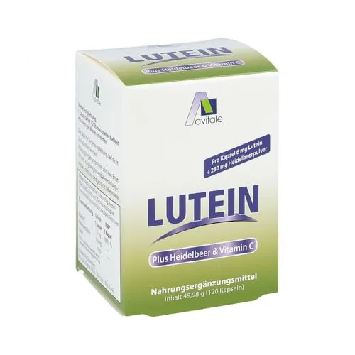 Lutein Kapseln 6 mg+Heidelbeer