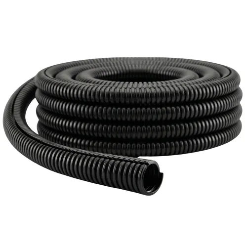 2m Wellrohr geschlitzt, Innendurchmesser 10mm, -40…+125°C, flammhemmendes Polypr