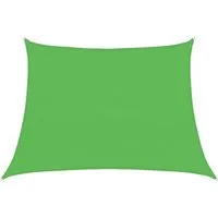 vidaXL Sonnensegel 160 g/m2 Hellgrün 4/5x3 m HDPE in grün von vidaXL