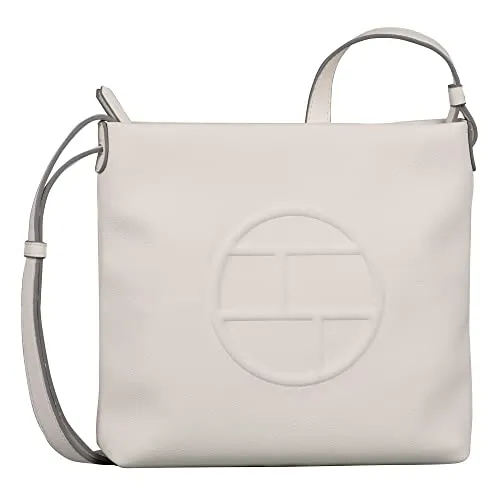TOM TAILOR Umhängetasche Rosabel - Stilvolle Crossbody Bag - Umhängetasche in elegantem Design mit großem Logo-Aufdruck, geräumigem Hauptfach und verstellbarem Schulterriemen. Ideal für jeden Anlass und Outfit.