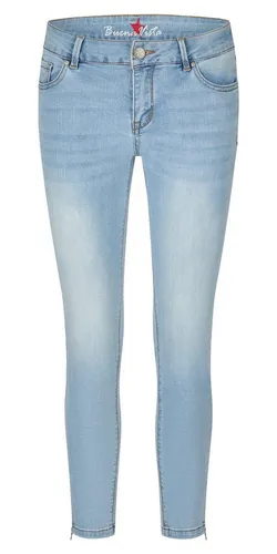 Buena Vista Italy V 7/8 Stretch Denim - Damen Jeans in L - Bequeme 7/8 Jeans mit Stretchanteil für optimalen Tragekomfort und perfekte Passform. Ideal für den Alltag und vielseitig kombinierbar.