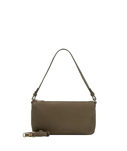 Liebeskind Ryker Schultertasche S aus Leder in Braun - Elegante Schultertasche aus hochwertigem Leder mit idealer Größe von 23,5 cm. Perfekt für den täglichen Gebrauch und stilvolle Akzente.