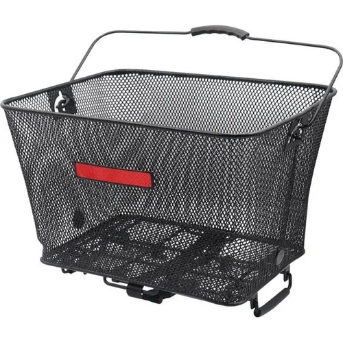 Fahrradkorb hinten mit Schnellverschluss FSBKT-104 schwarz - Schwarz