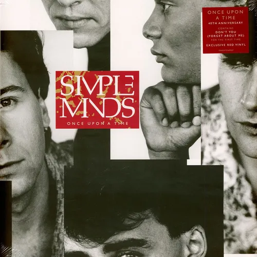 Simple Minds Once Upon a Time (Deluxe Edition) - Ruby Red Vinyl - Schallplatte: Once Upon a Time (Deluxe Edition), limitierte 12