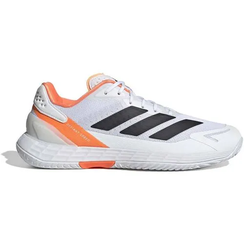 adidas Defiant Speed 2 Allcourt Tennisschuhe Herren – Größe 44 2/3 (10,5) - Leichte Tennisschuhe mit gezielter Dämpfung und strapazierfähiger Außensohle für blitzschnelle Bewegungen. Das atmungsaktive Obermaterial sorgt für Komfort und der sichere Sitz unterstützt dein Spiel.