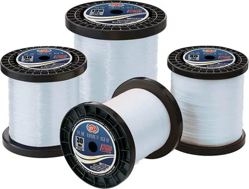 WFT IGFA 80lbs 37kg Clear 0,80mm - 1000m Monofile Angelschnur - Angelschnur für Meeresangeln, 1000m lang und 0,80mm dick, bietet eine Tragkraft von 37kg und ist UV-beständig sowie abrieb- und knotenfest.