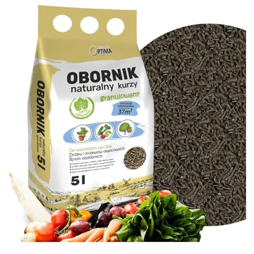 Biopon Hühnerdung Granulat 5L – Natürlicher, biologischer Dünger für nachhaltige Pflanzenversorgung